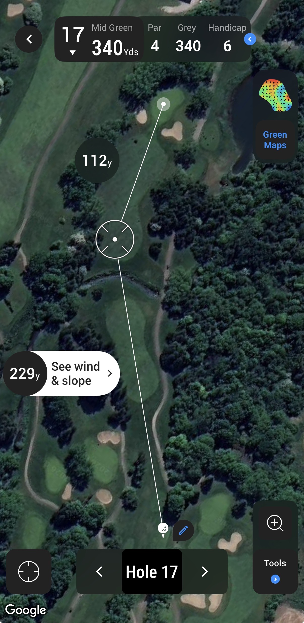 Hole 17 at Pickering Glen Golf Club