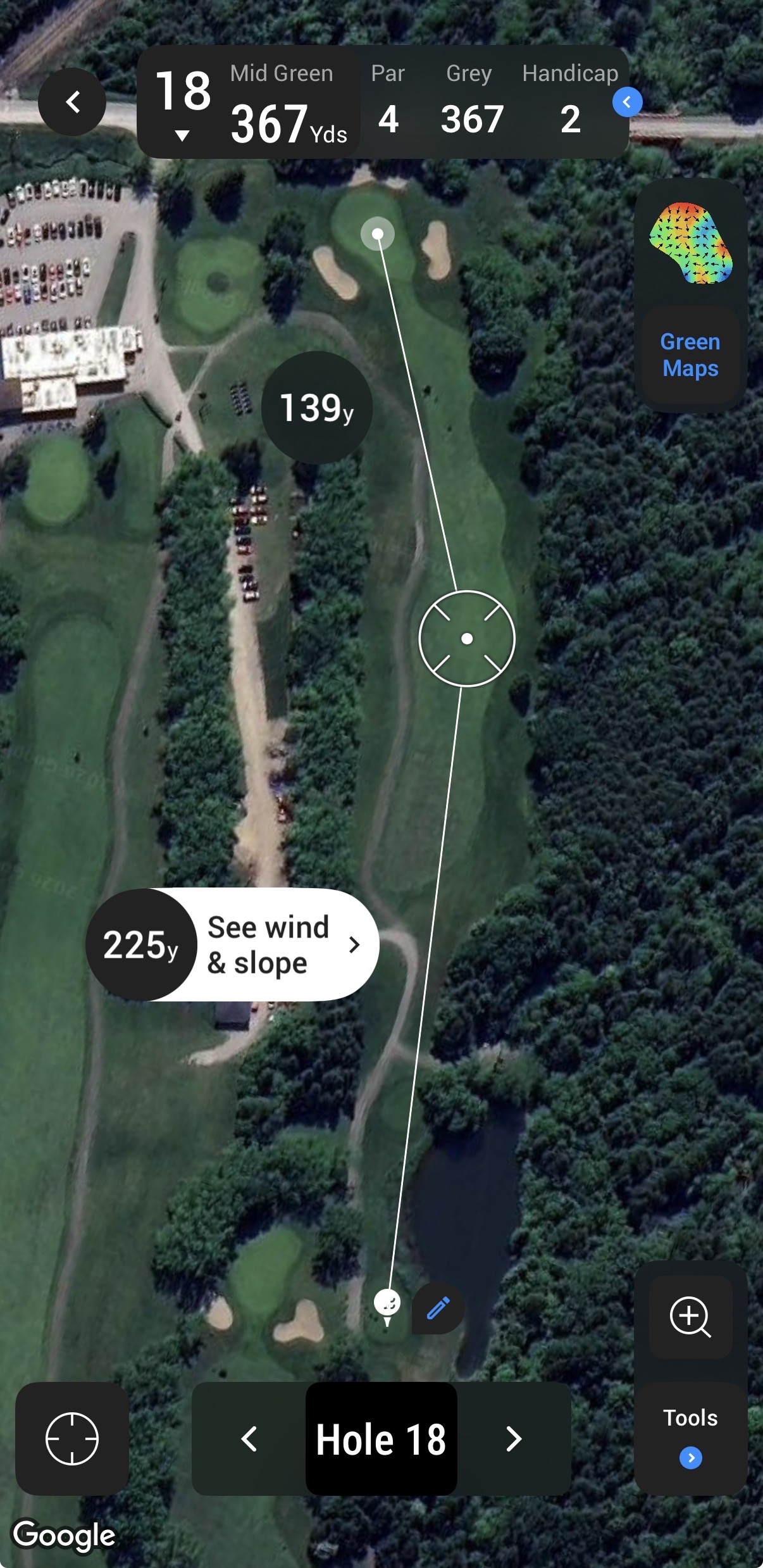 Hole 18 at Pickering Glen Golf Club